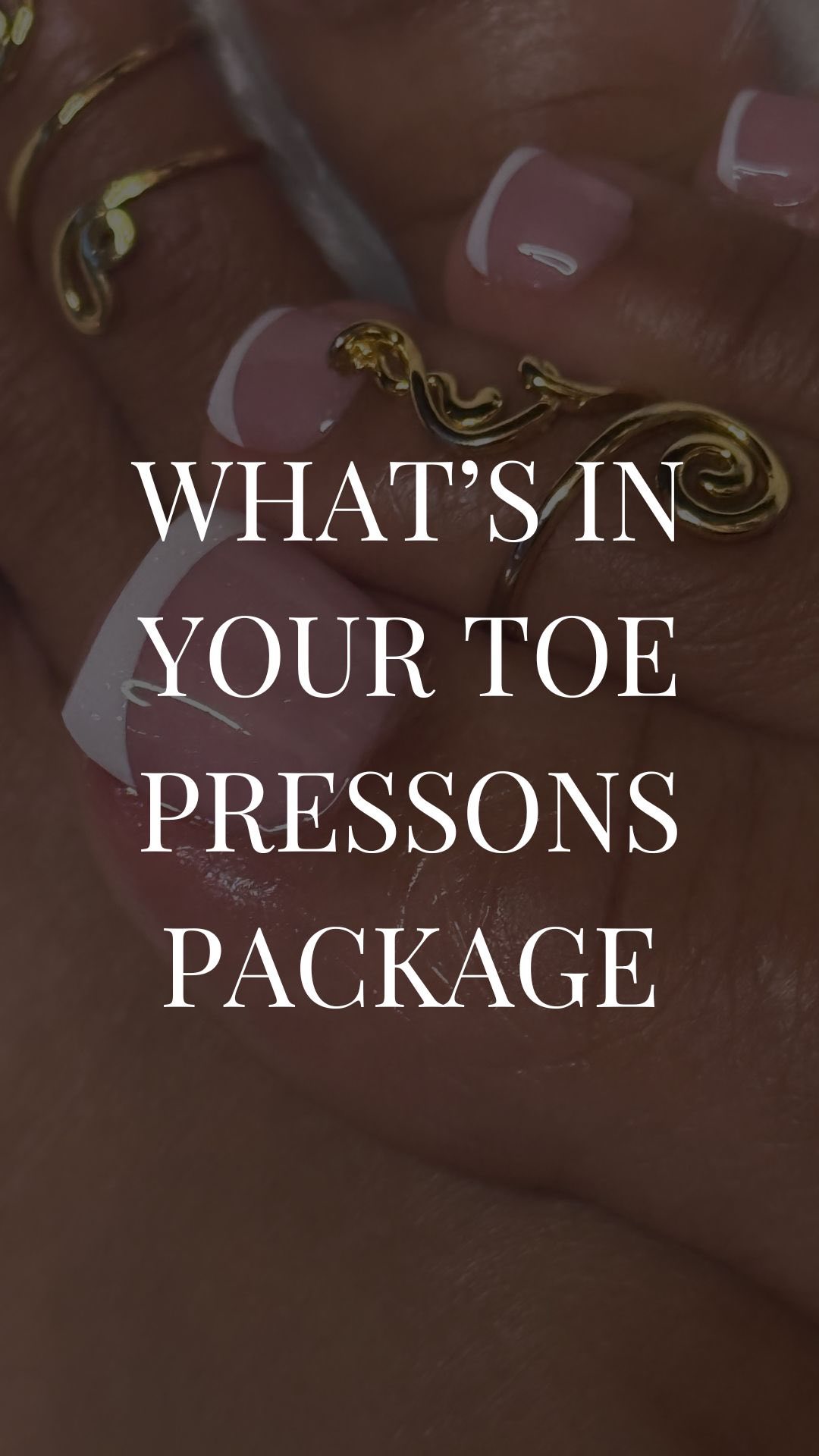 Want to know what’s in your toe pressons package? We got you boo! ⬇️

Each of our toe pressons packs include:

🔹Nail pre