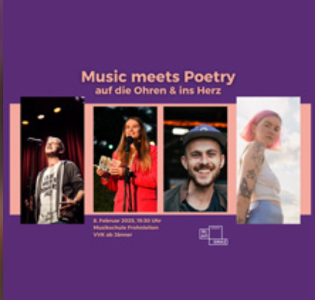 Music meets Poetry // tickets thumbnail