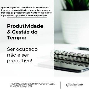 E-book Produtividade & Gestão do Tempo  thumbnail
