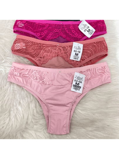 KIT COM 10 Calcinhas Tanga thumbnail