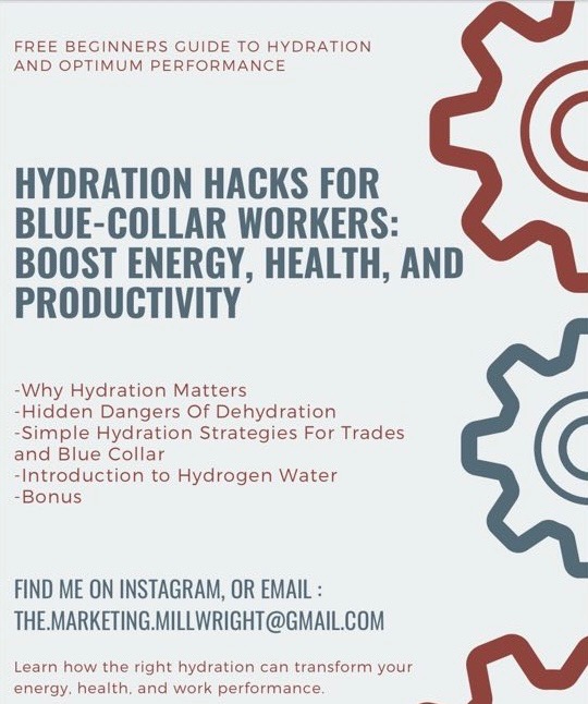 HYDRATION HACKS FOR THE BLUE COLLAR WORKER (FREE GUIDE) thumbnail