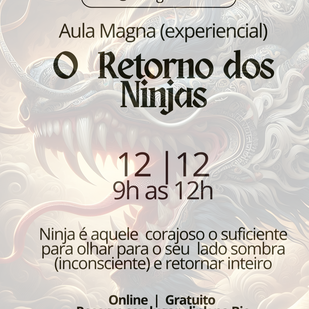Inscrição para o RETORNO DOS NINJAS thumbnail