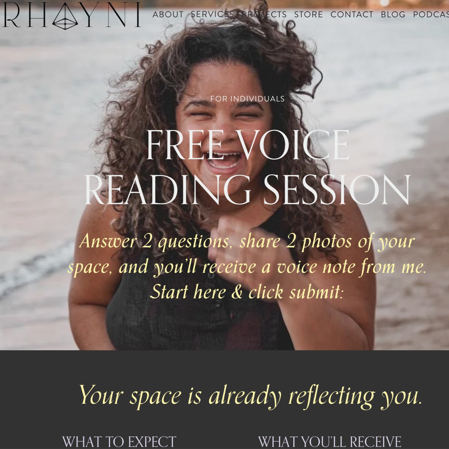 Free Voice Reading Session thumbnail
