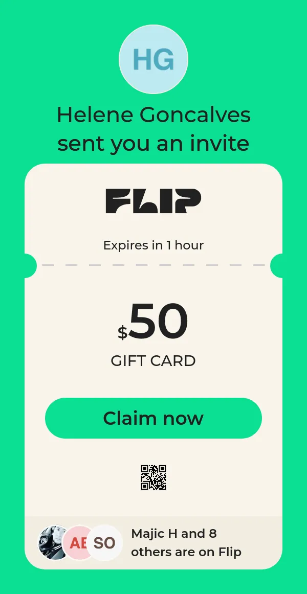 Helen Goncalves invited you to join Flip! thumbnail