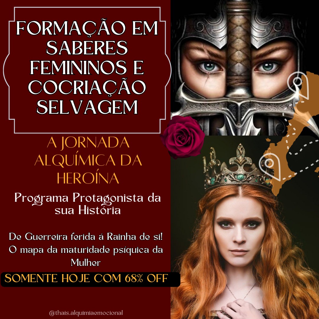 68% OFF - BLACK FRIDAY: Formação de Terapeutas em Saberes Femininos e CoCriação Selvagem thumbnail