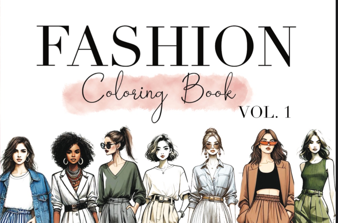 Fashion Coloring Book 1 thumbnail