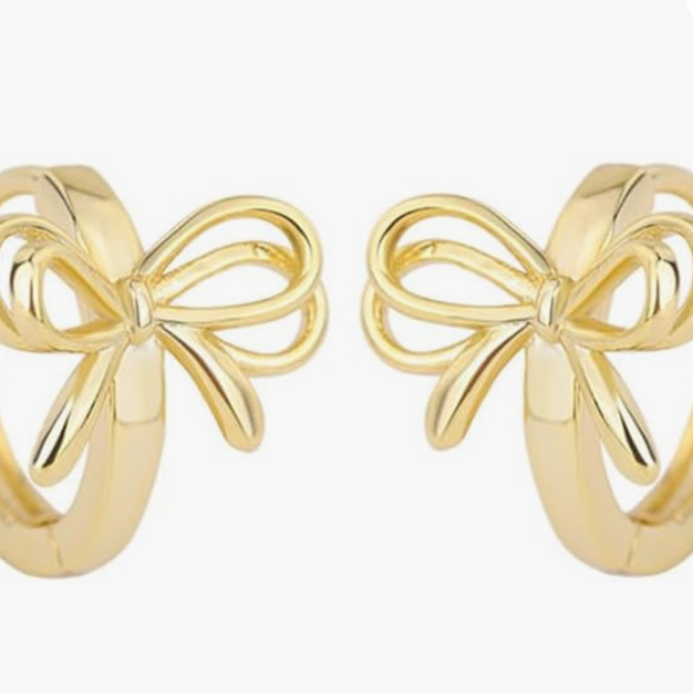 Bow Earrings - $4.69 thumbnail