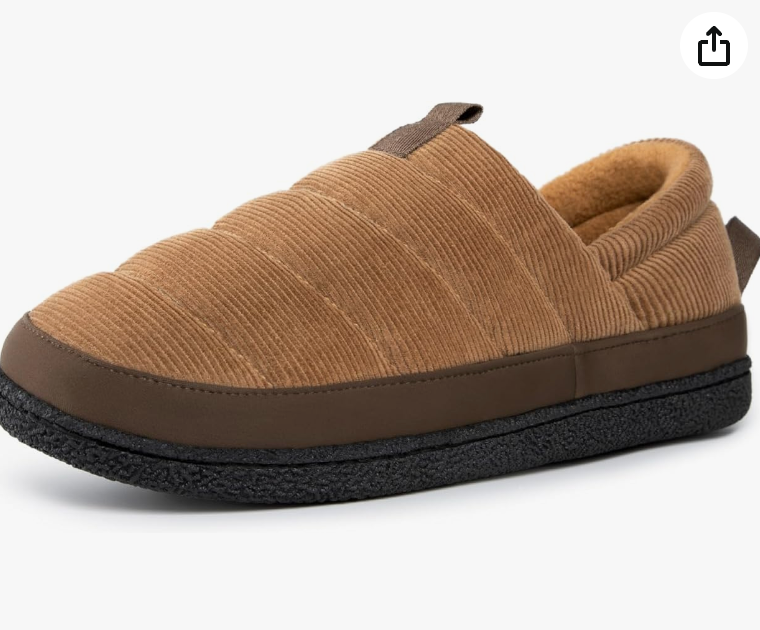 Men's Quilted Slippers - 30% OFF - $10.35 - 30IV1PSA thumbnail