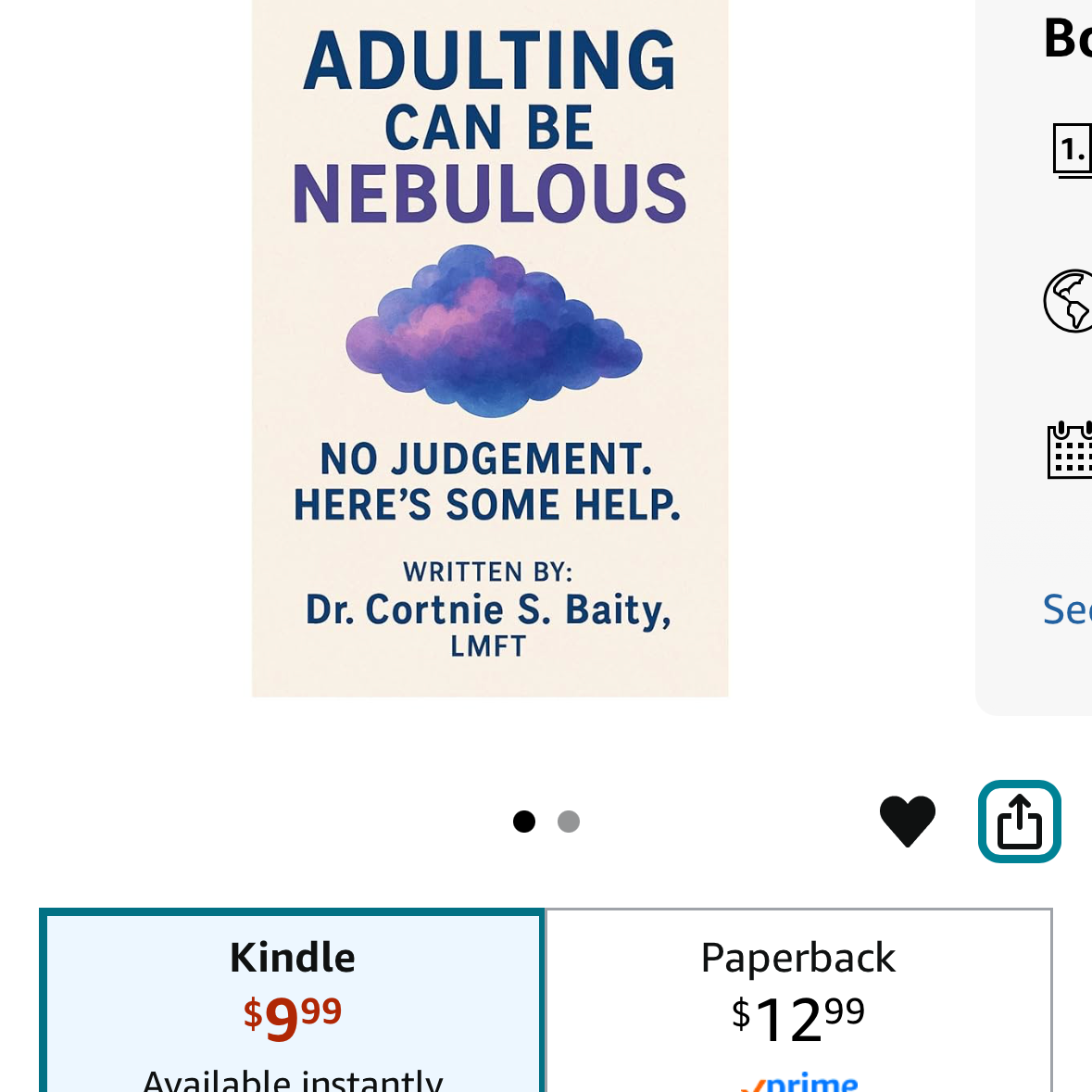 BUY MY  BOOK ON AMAZON : ADULTING CAN BE NEBULOUS. NO JUDGEMENT. HERE'S SOME HELP.  thumbnail