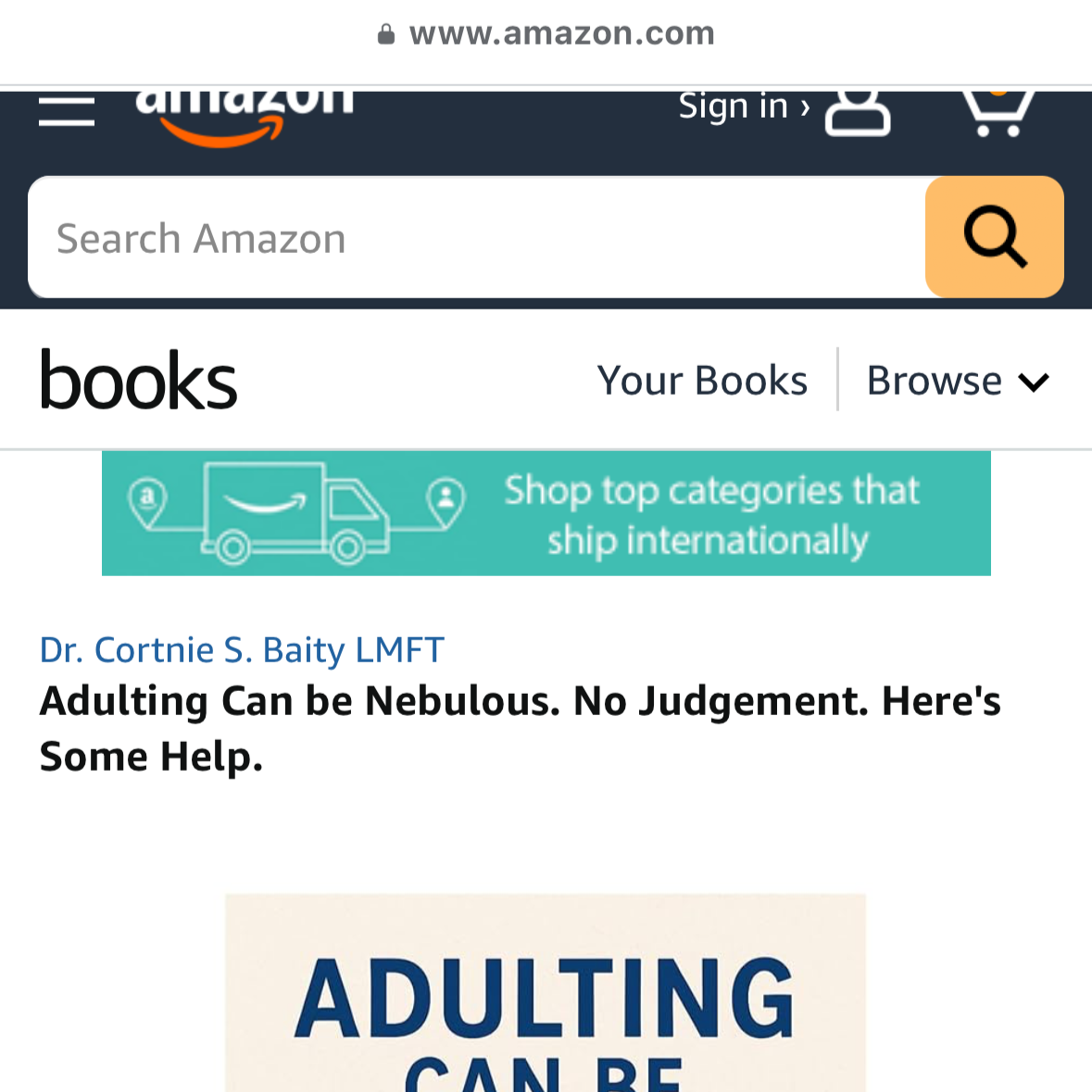 BUY MY  BOOK ON AMAZON : ADULTING CAN BE NEBULOUS. NO JUDGEMENT. HERE'S SOME HELP.  thumbnail