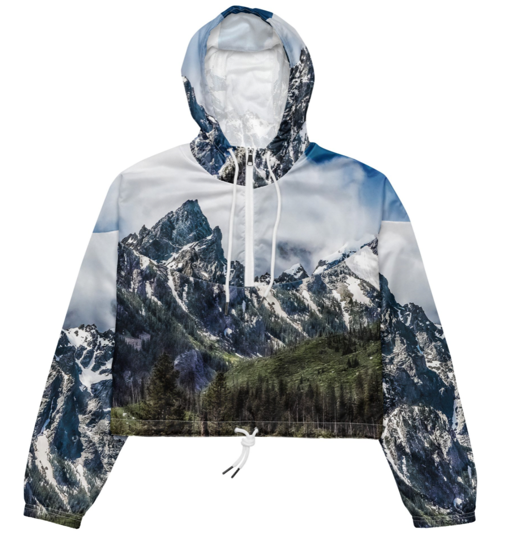 Grand Tetons Women’s Cropped Windbreaker thumbnail