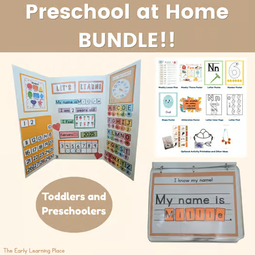 Gentle Preschool Bundle | A Complete Play-Based Preschool Experience for Home thumbnail