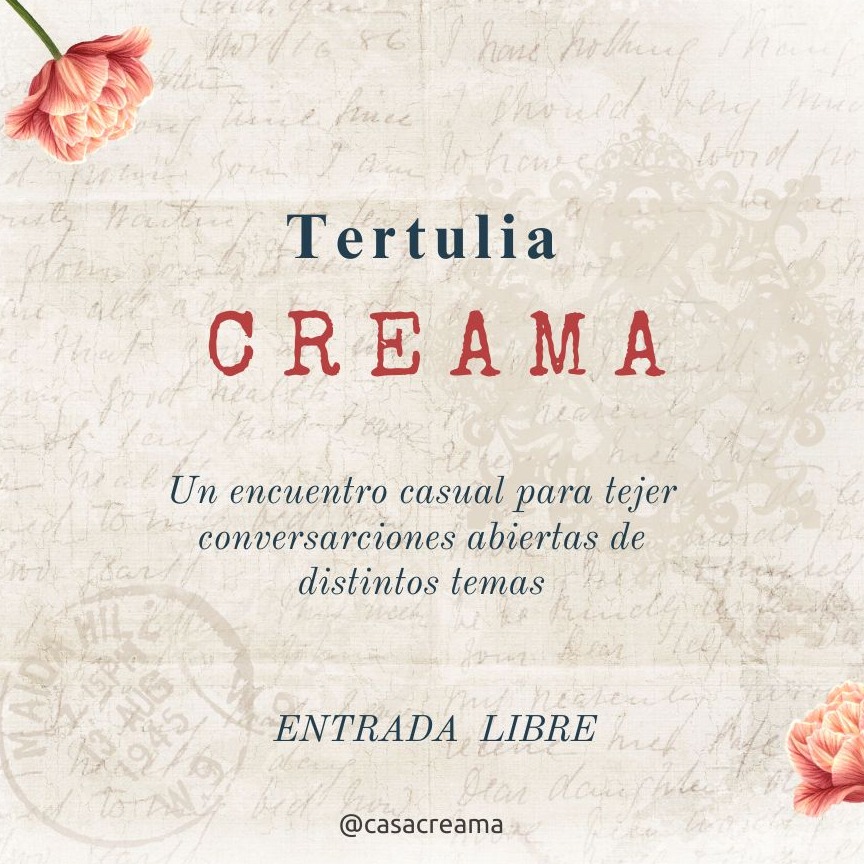 TERTULIA CREAMA: INSCRIBETE AQUI thumbnail