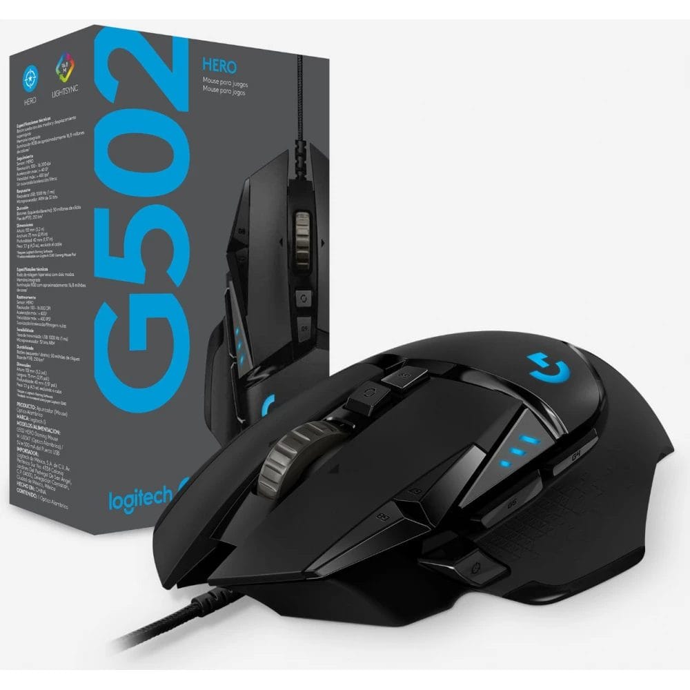 LOGITECH G502 Hero Gaming Miška  thumbnail