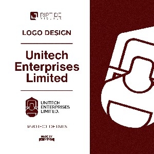 Click this to see my logo design concept for Unitech Enterprises Limited thumbnail