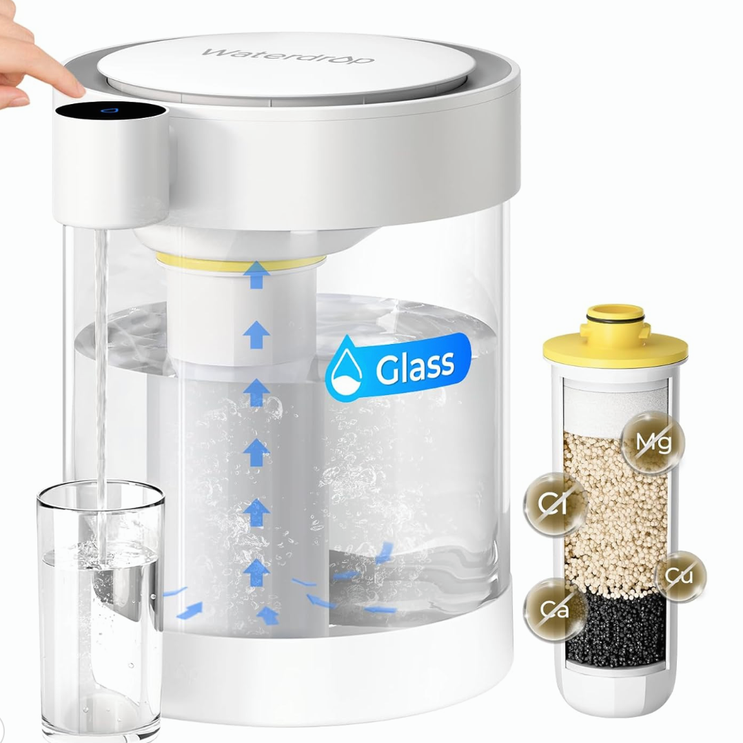 Dispensador de filtro de agua de vidrio Waterdrop - usa el código WDBFDIANA para un 5% de descuento adicional! 💧 thumbnail