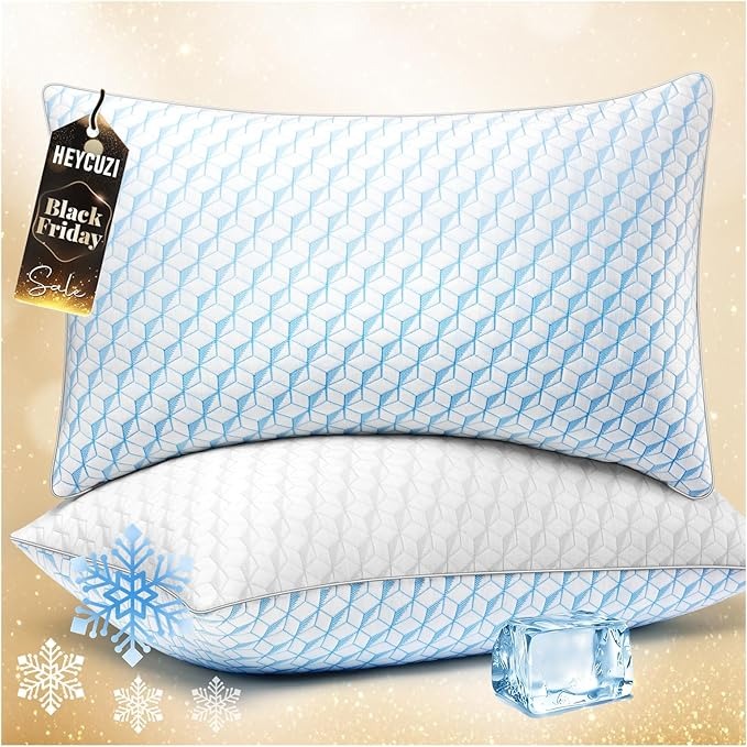Amazon.com: HEYCUZI Cooling Bed Pillows Queen Size thumbnail