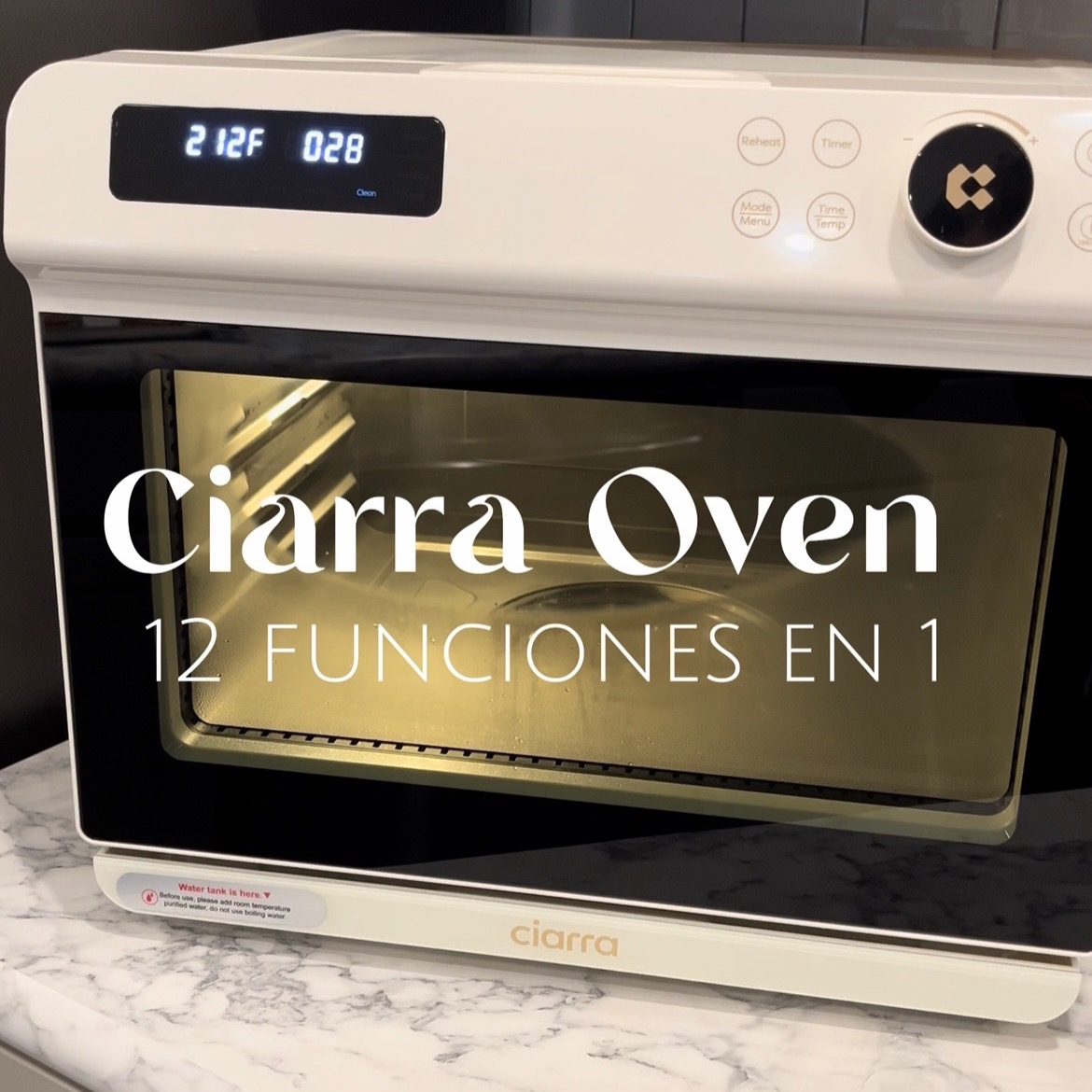 CIARRA OVEN 12 FUNCIONES EN 1 thumbnail