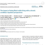 Being Black while living with a Chronic Condition  (Medical Journal) thumbnail