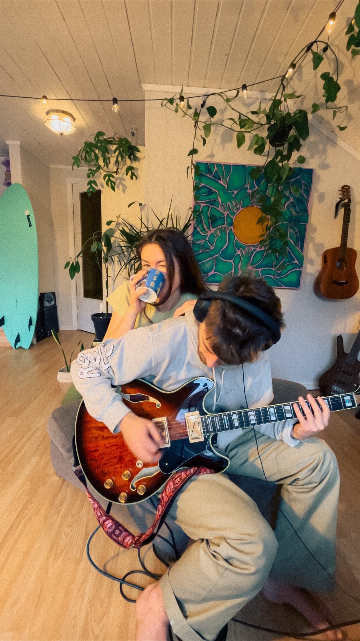 Really early morning version of our new tune!!