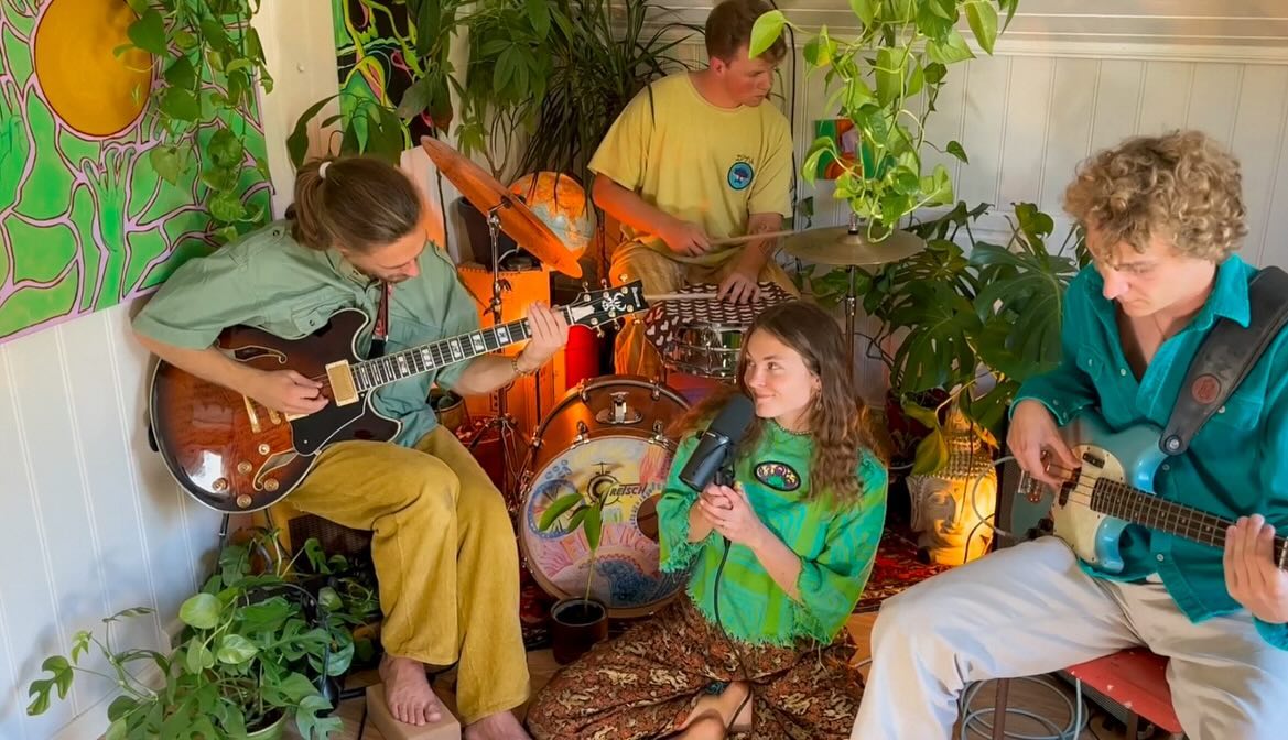 Living-room jam of talking water out tomorrow night 🥝🍒🍉