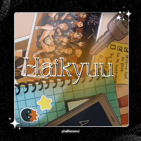 ☽ ๋࣭ ⭑| Haikyuu ~. thumbnail