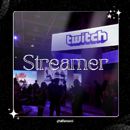 ☽ ๋࣭ ⭑| Streamer ~. thumbnail