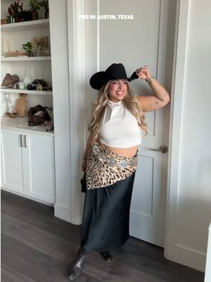 did the bandana trend but make it western w a wild rag🤠 #ootd #westernstyle #grwm #tecovas 