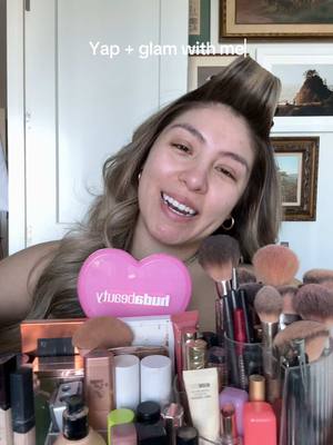 Yap and glam with me and she’s a long one so HOLD FOR X2 SPEED BESTIES ✨🩷🫶🏼 getting ready for @RANCHO MOONRISE + shook b