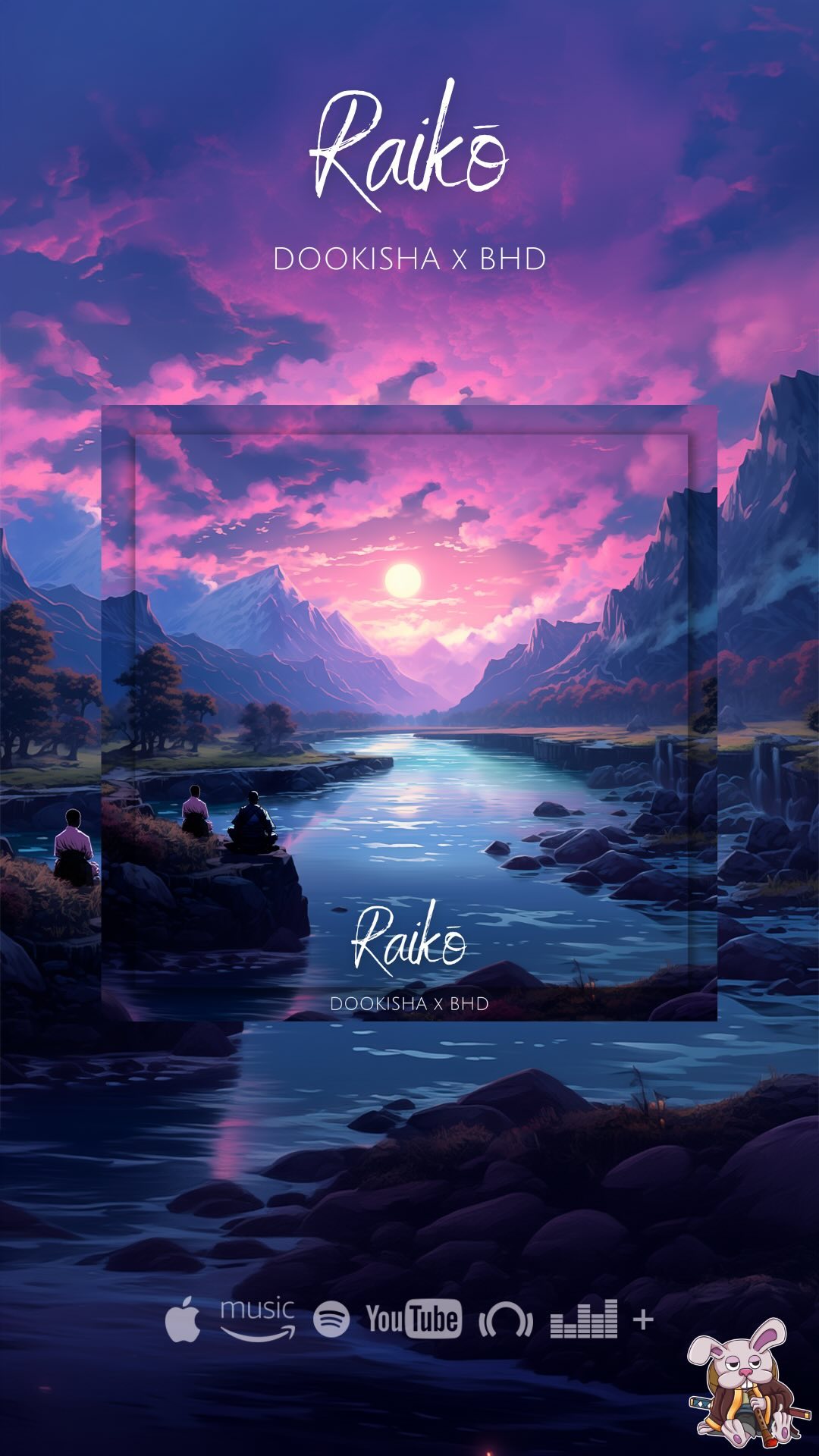 Hey all, excited to announce that the first single off of the upcoming EP “Raikō” , titled “Raikō” which is available on