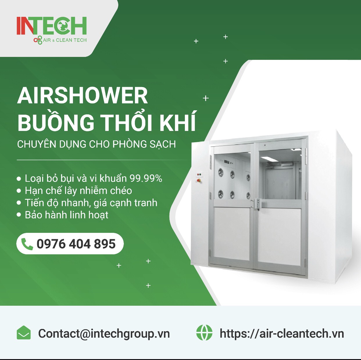 Buồng thổi khí phòng sạch Air Shower thumbnail
