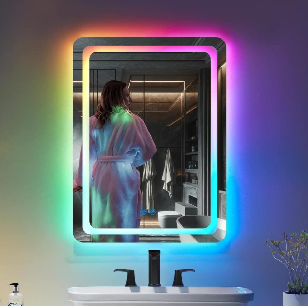 Luxfurni LED RGB Mirror thumbnail