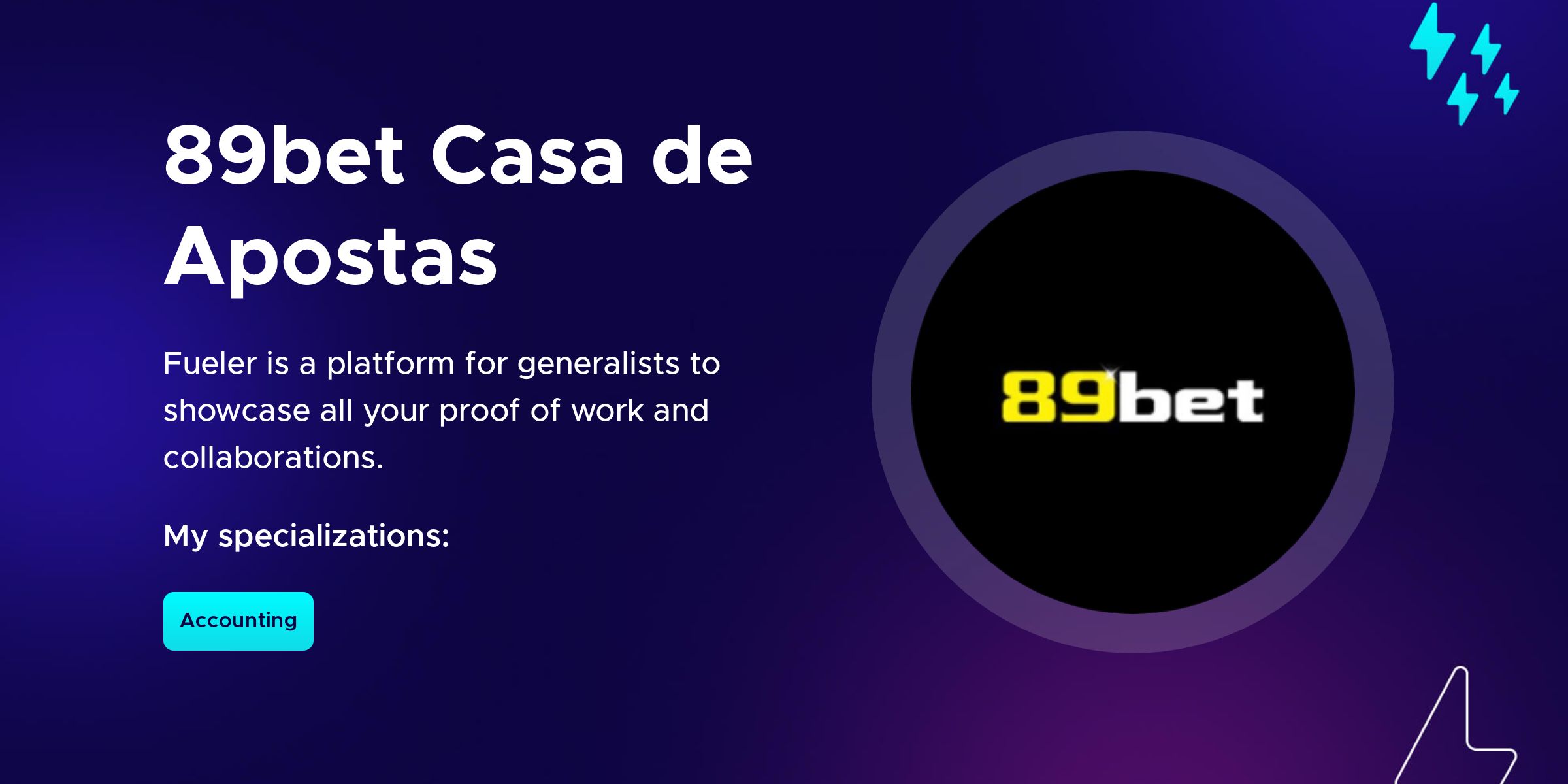 89bet Casa de Apostas on Fueler.io thumbnail