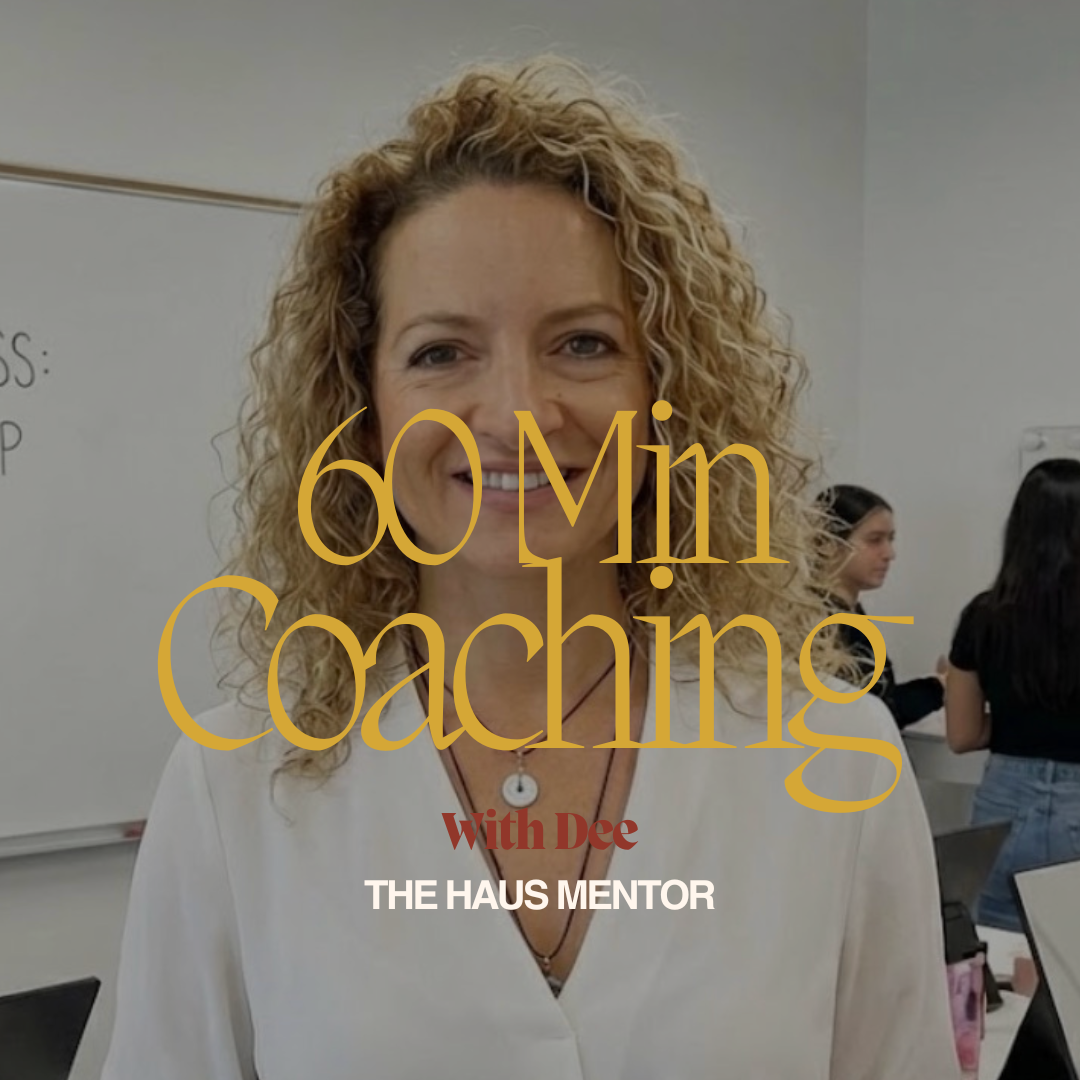 60 Min Coaching Session - Dee The Haus Mentor thumbnail