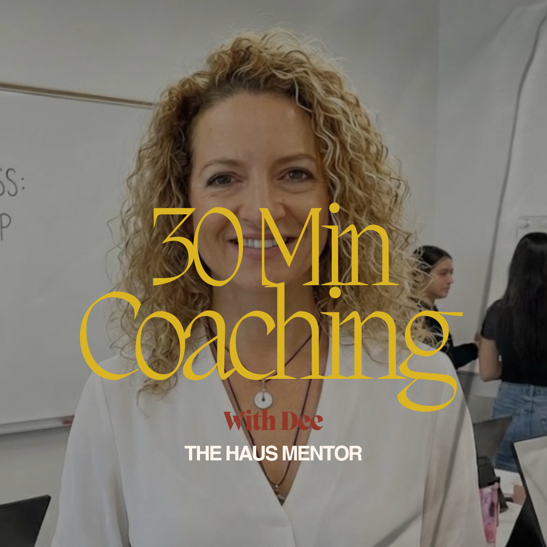 30 Min Coaching Session - Dee The Haus Mentor thumbnail