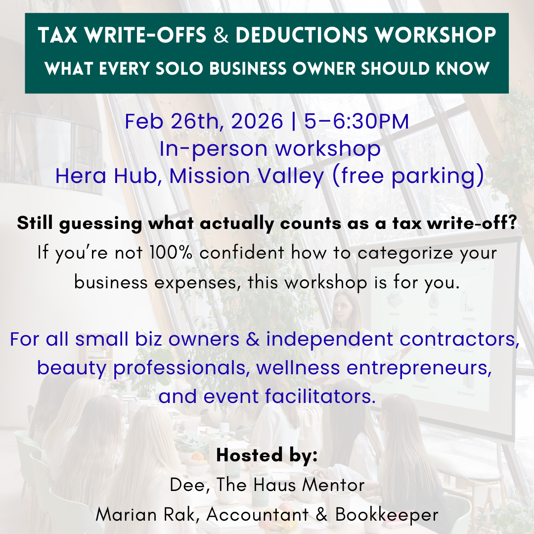 Tax Deductions Workshop in San Diego (2/26) thumbnail