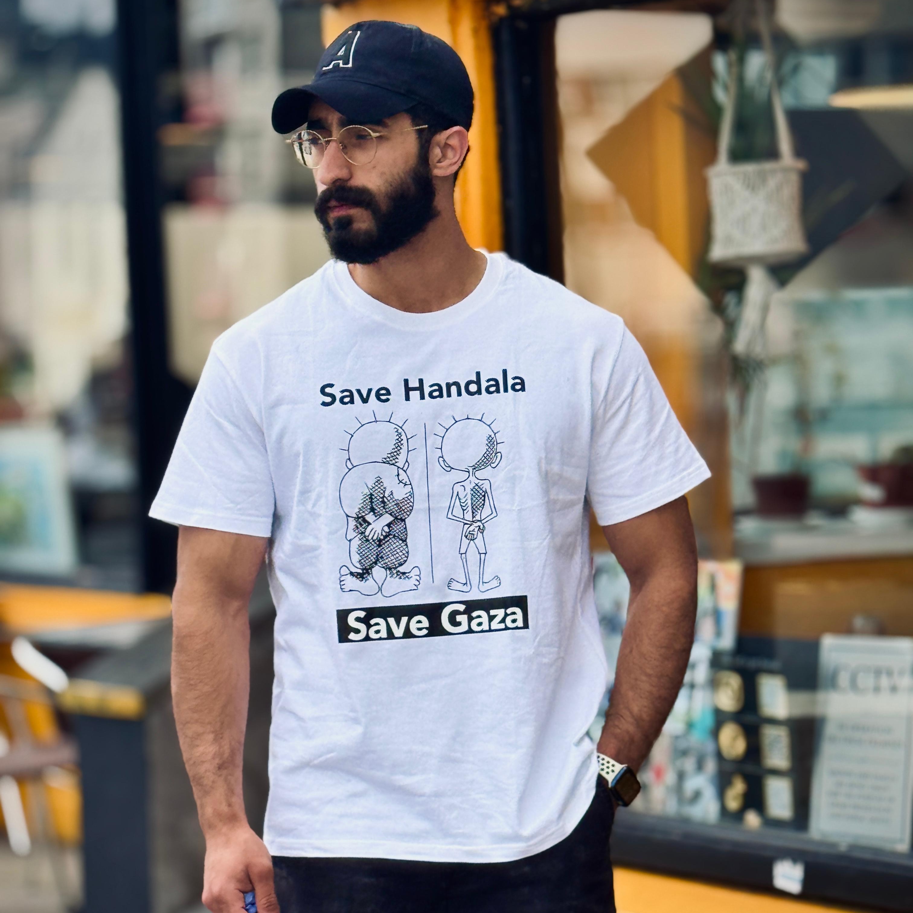 Save Handala T-Shirt – 100% Profits Donated to Gaza Go Bragh thumbnail
