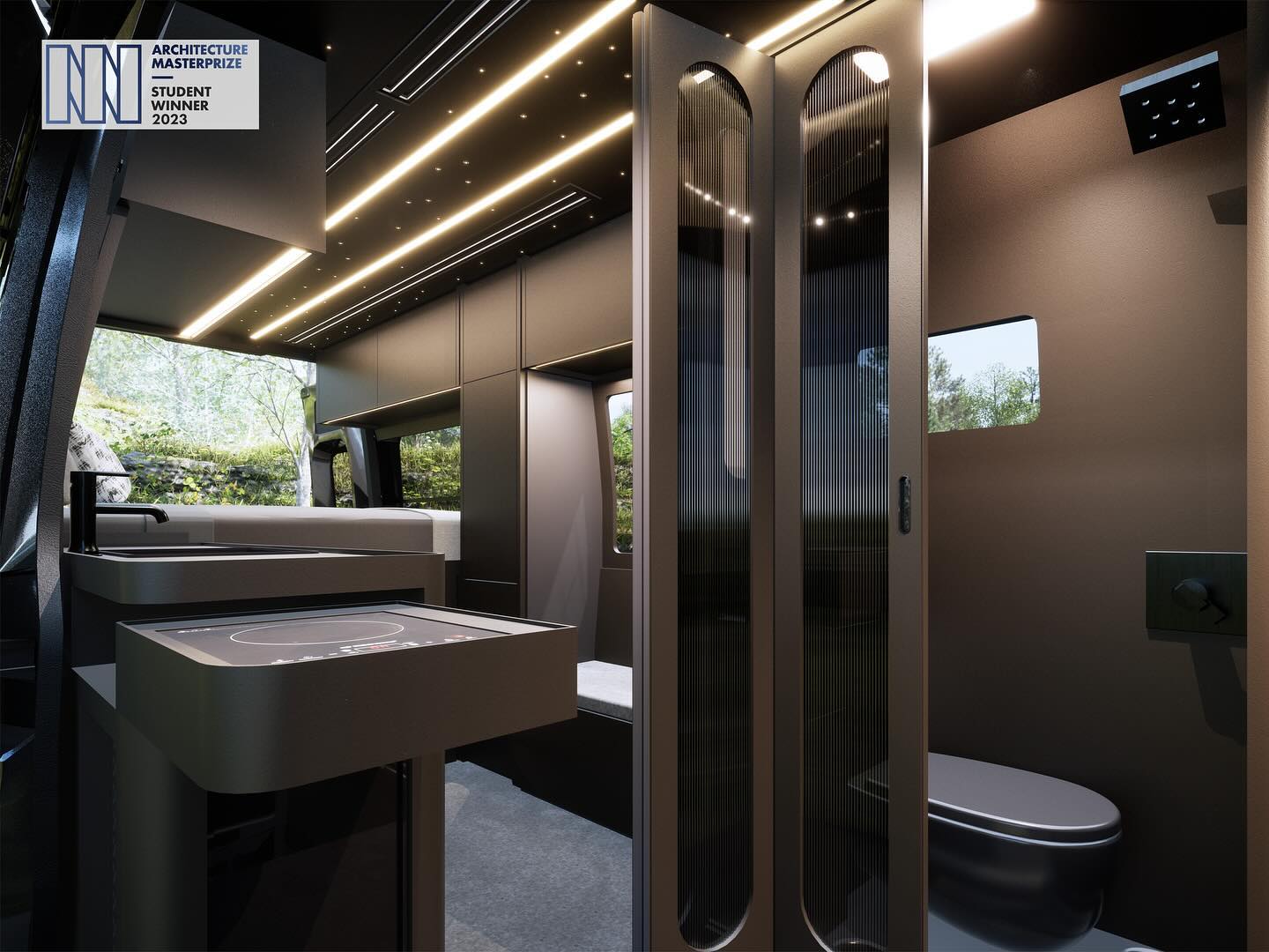 Starry Dreamer: The Camper Van Interior Design
-
Introducing the ”Starry Dreamer“ camper van, the perfect combination of