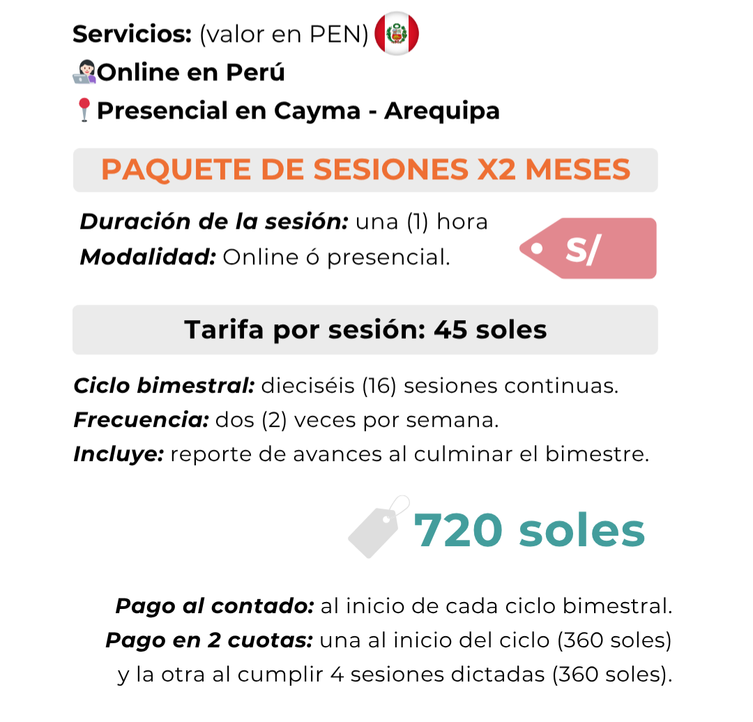 Valor Terapia: Ciclo Bimestral (16 sesiones) thumbnail