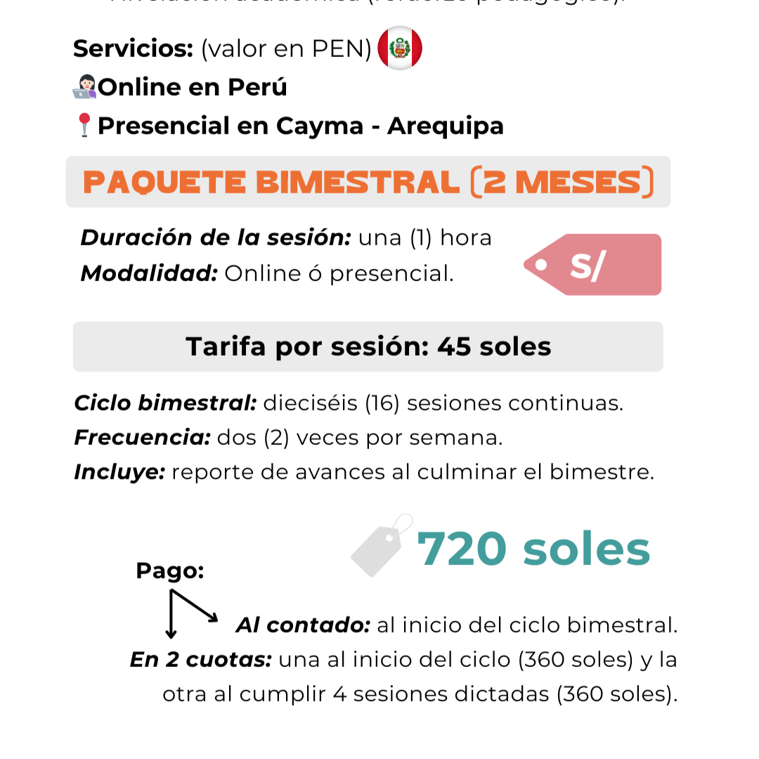 Valor Terapia: Ciclo Bimestral (16 sesiones) thumbnail