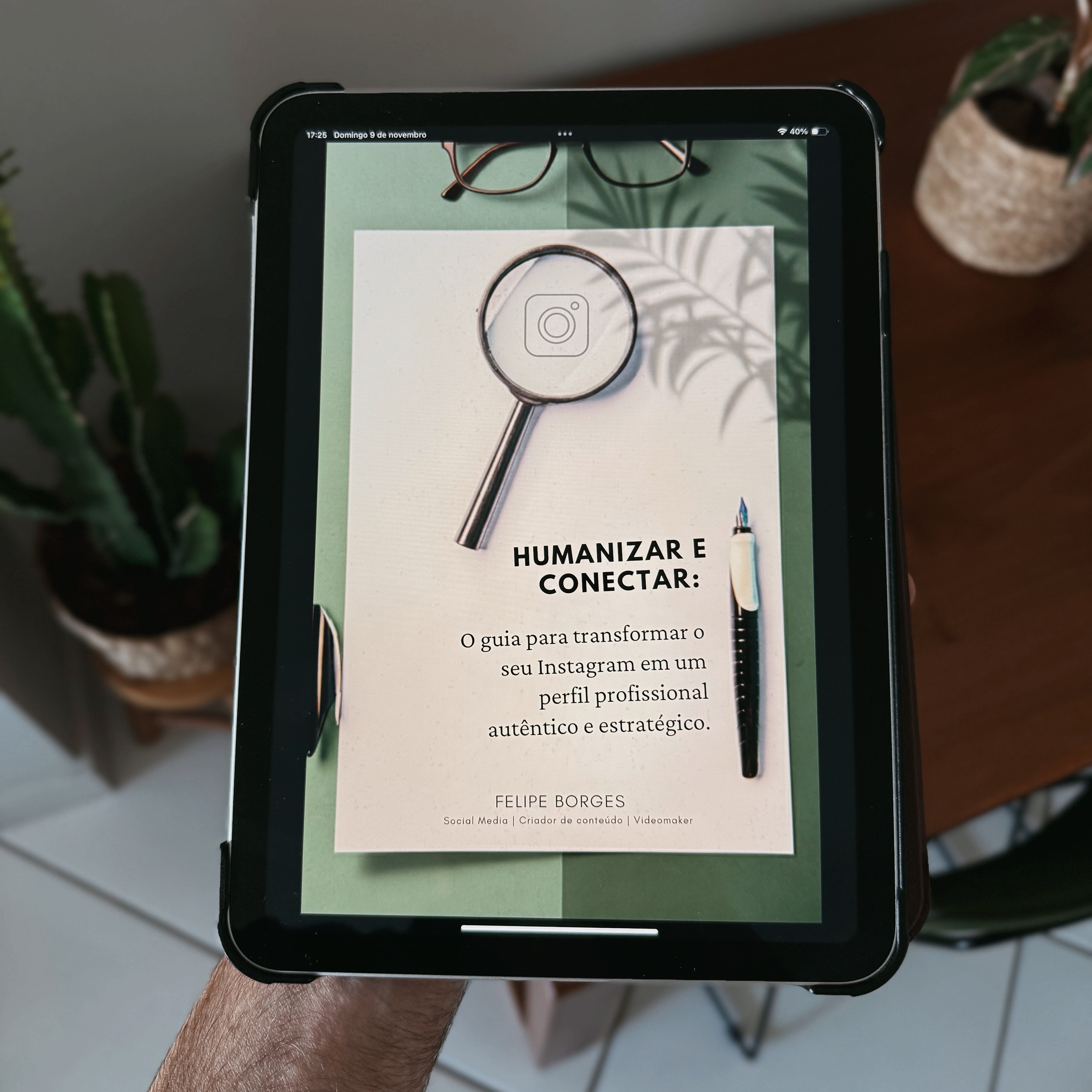 Descubra o que falta no seu perfil thumbnail