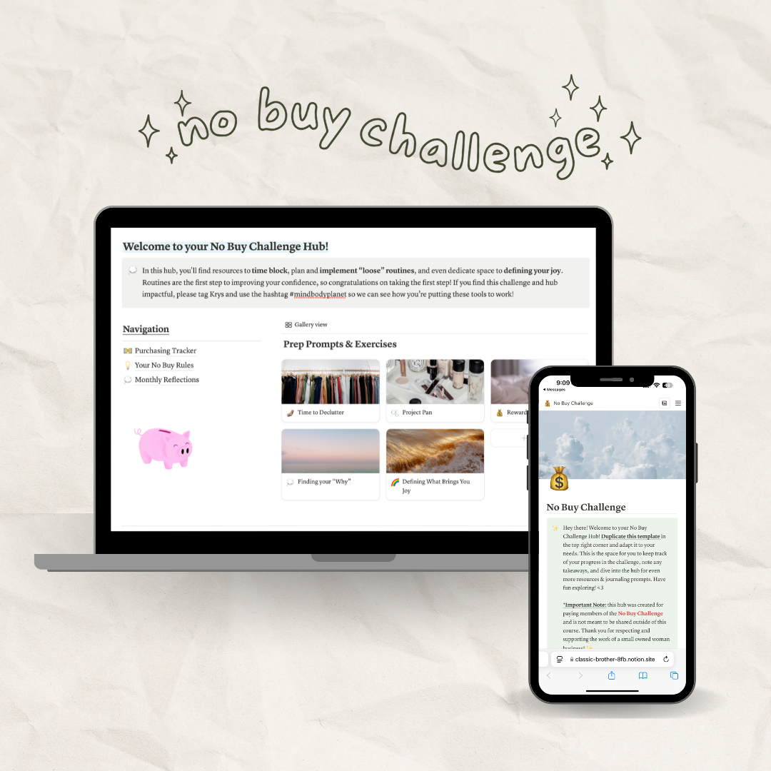 No Buy Challenge Notion Template thumbnail