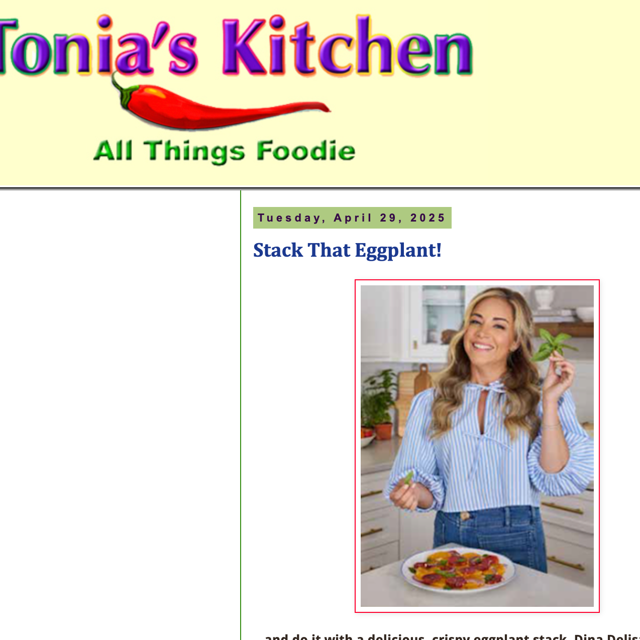 https://Listen: Tonias Kitchen on IHeart Radio thumbnail