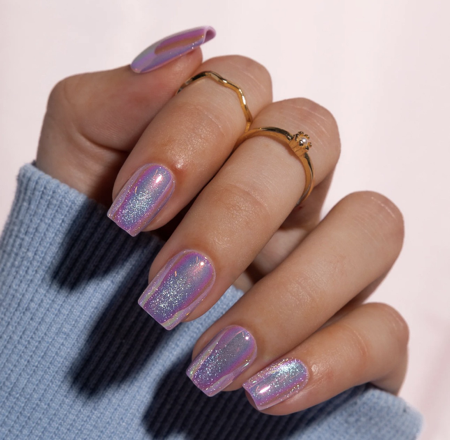  💅My 10-Minute Press on Mani (Red Aspen) thumbnail