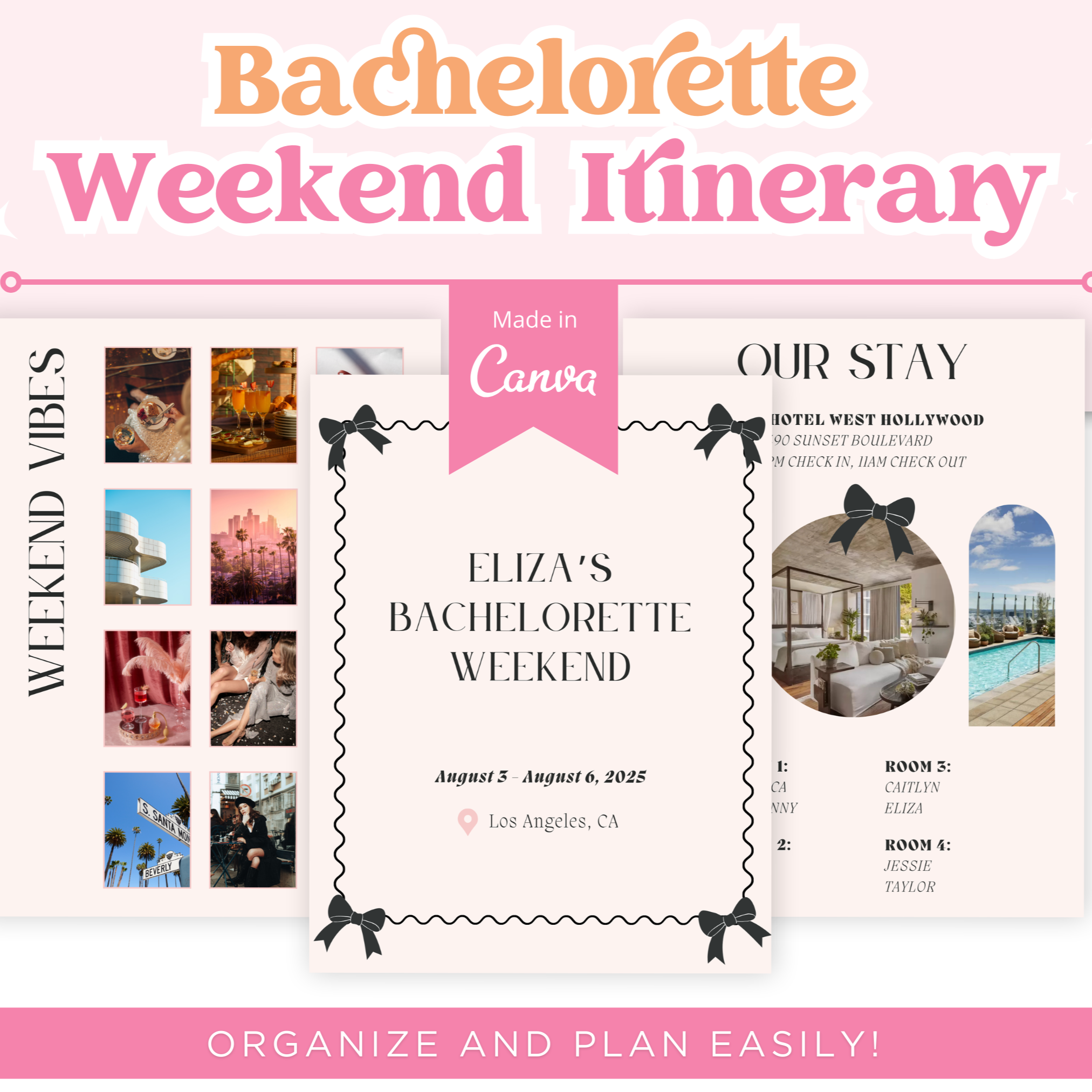 Bachelorette Weekend Itinerary thumbnail