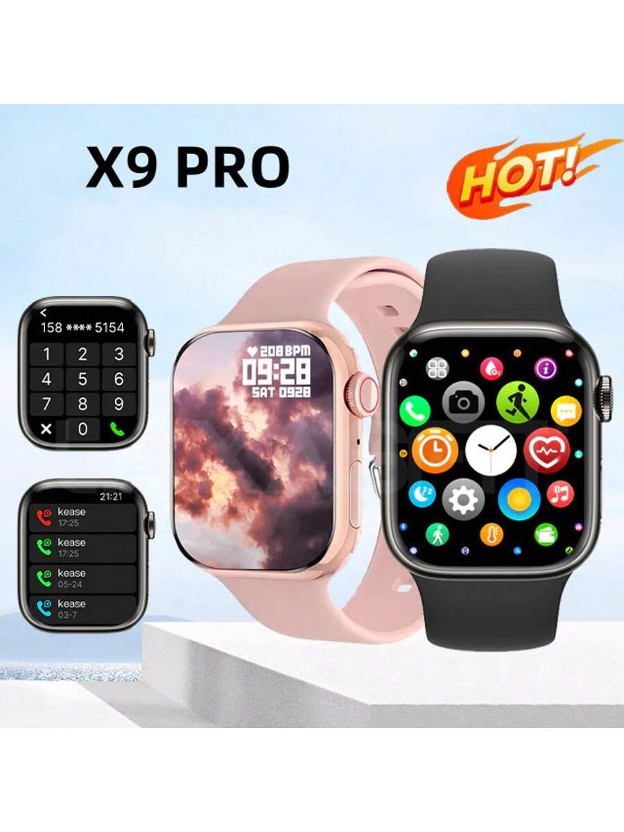 novo relógio inteligente original com carregamento sem fio bluetooth call unissex AMOLED,IP67 à prova d'água thumbnail