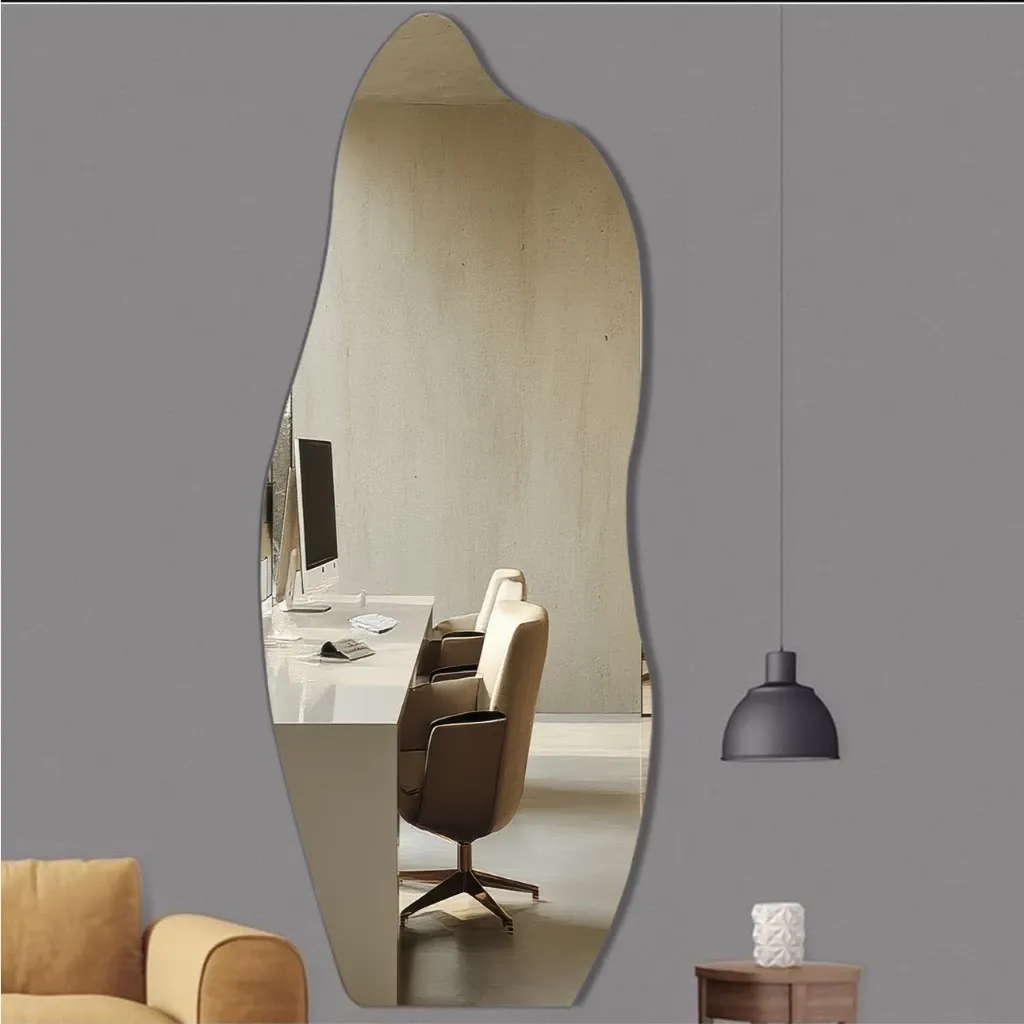 Espelho Orgânico 110cmx50cm Pinterest Polido thumbnail