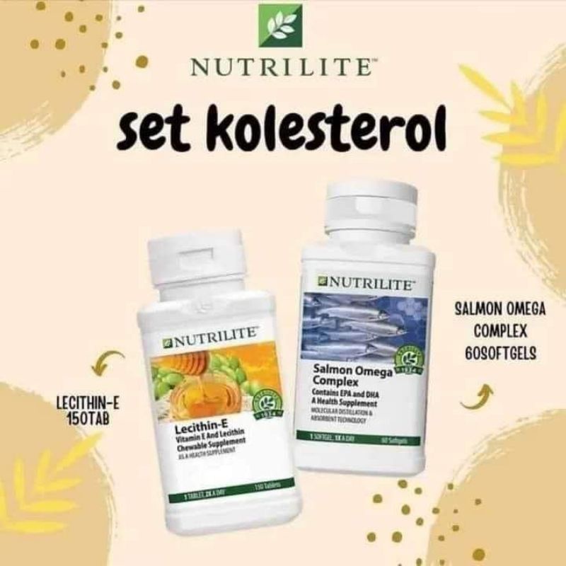 Set Kolestrol. Salmon Omega + Lecithin E thumbnail