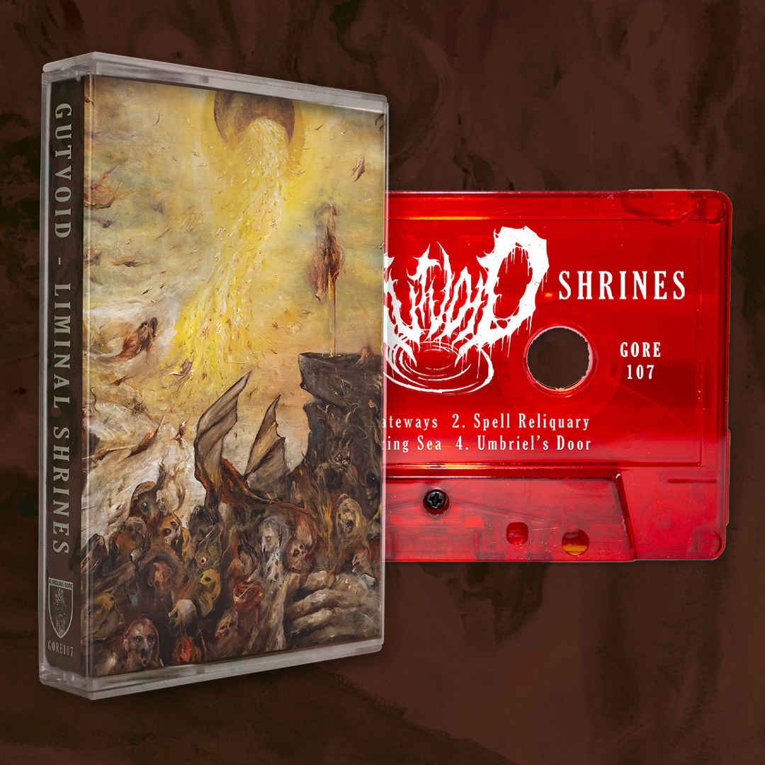 Gutvoid - Liminal Shrines cassette out now. Limited to 100! Exclusively licensed from Profound Lord Records. thumbnail