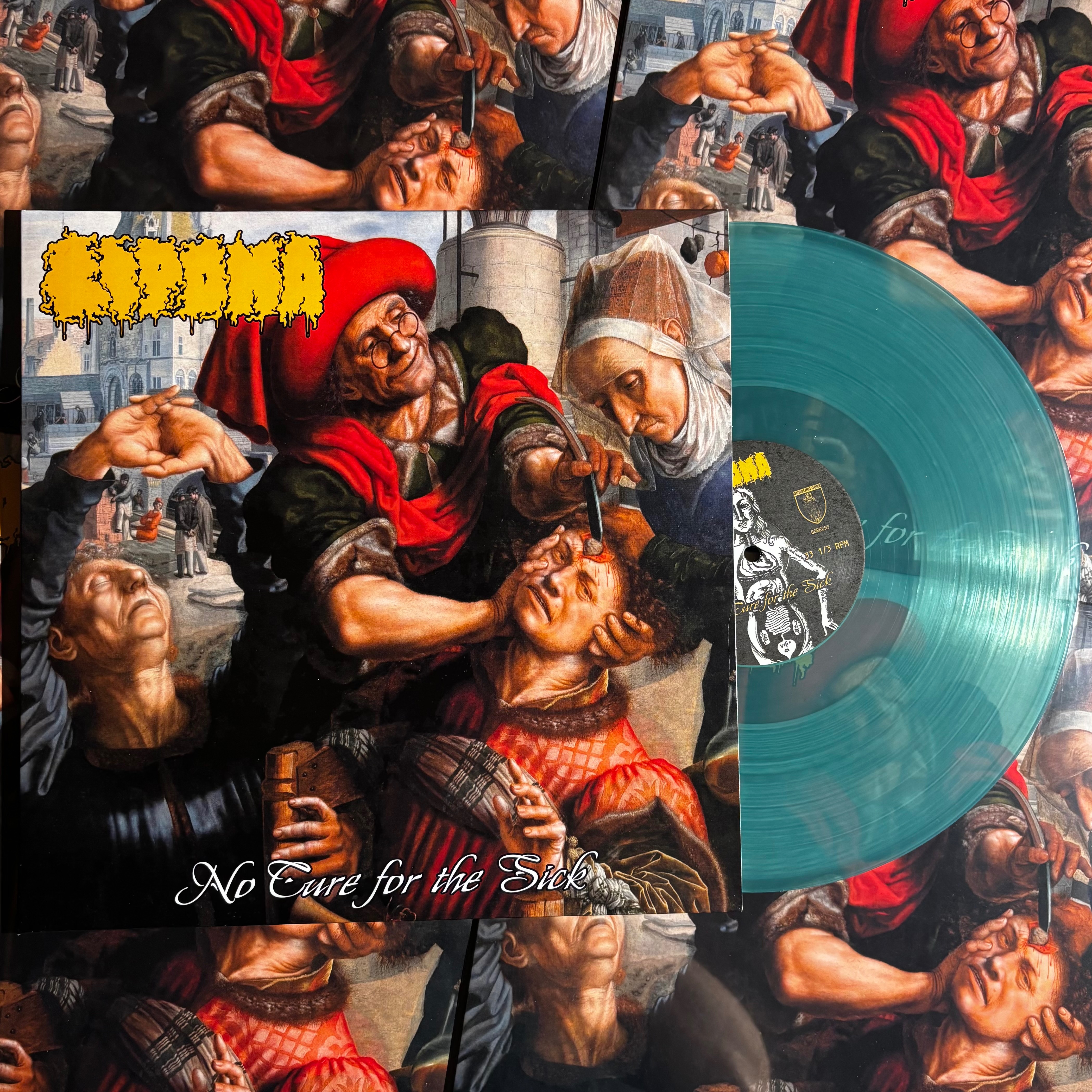 LIPOMA - "No Cure For The Sick" 12" Vinyl LP repress in stock and shipping now! thumbnail